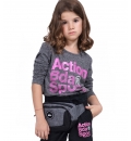 Body Action Παιδική Μακρυμάνικη Μπλούζα Fw19 Girls Long Sleeve T-Shirt 062901