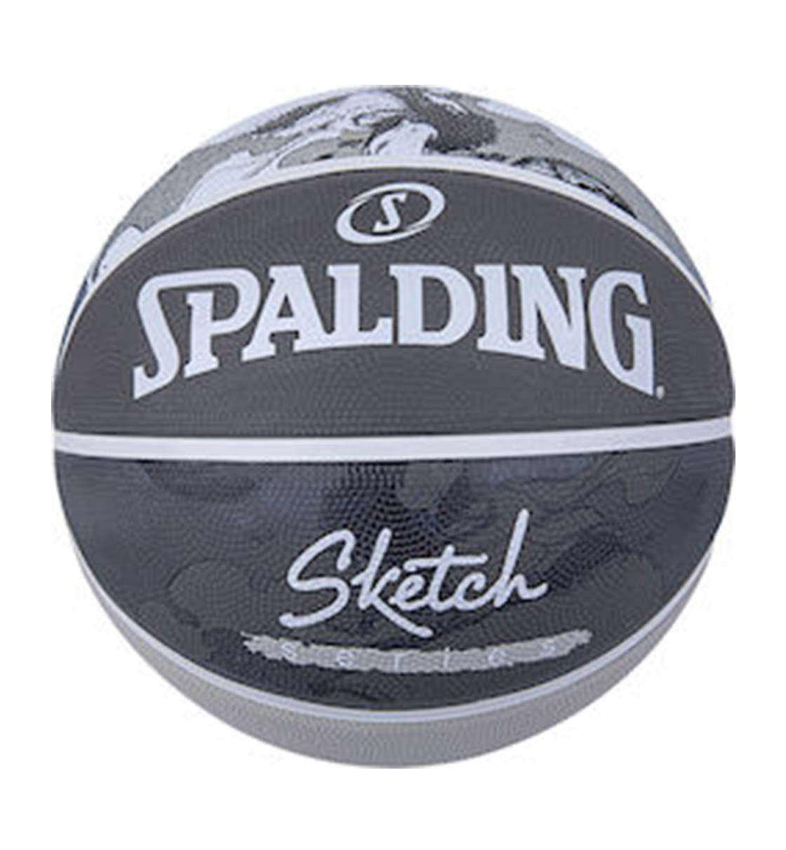 Spalding Ss21 Spalding Sketch Jump Sz7 Rubber Basketball