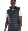 Body Action Fw21 Men'S Padded Gilet With Hood