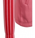 adidas Παιδική Ζακέτα Με Κουκούλα Fw21 Girls Essentials 3S Fleece Full-Zip GS2197
