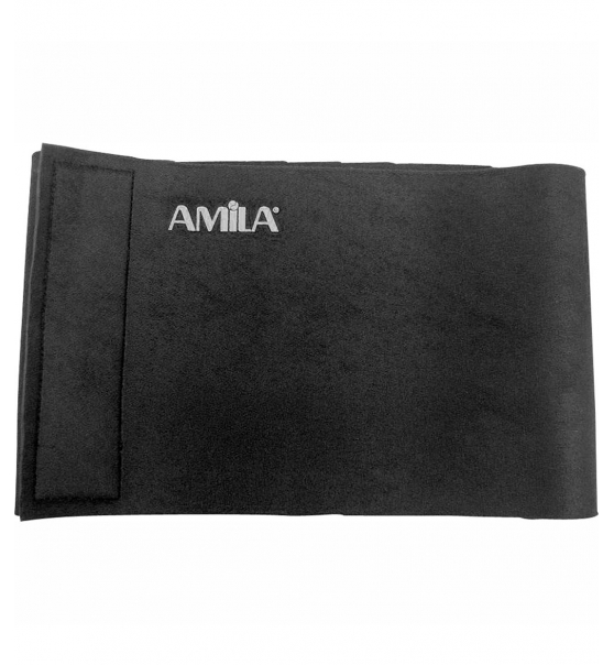 Amila Ss22 Ζώνη Εφίδρωσης Ελαστική 8΄΄ - Μαύρο 46900