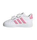 Adidas Ss22 Minnie Mouse Grand Court Elastic Laces And Top Strap Shoes