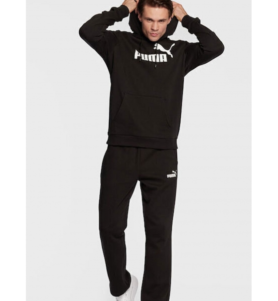 Puma Ανδρικό Φούτερ Με Κουκούλα Fw22 Ess Big Logo Hoodie 586688