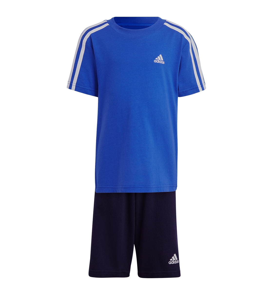 Adidas Ss23 Essentials 3-Stripes Tee And Shorts Set Ic3840