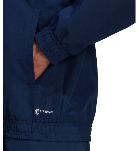 adidas Ανδρικό Αθλητικό Μπουφάν Αντιανεμικό Fw22 Ent22 Pre Jkt Hb0571