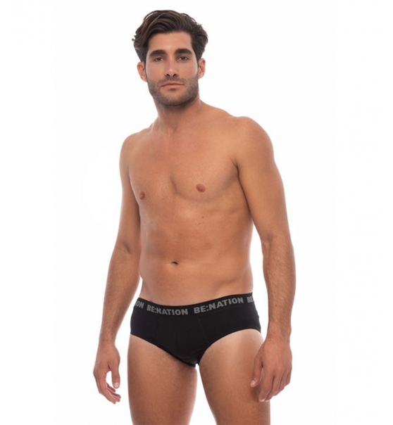 Be:Nation Fw22 3 Pack Mens Brief 09302302