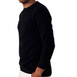J07 Fw23 Ανδρική Πλεκτή Μπλούζα Waffle Round Neck 2411102039