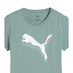 Puma Γυναικεία Κοντομάνικη Μπλούζα Ss24 Ess Metallic Tee 684995