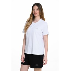 J07 Ss24 Γυναικεία Κοντομάνικη Μπλούζα T Shirt Single Jersey S25/44000J