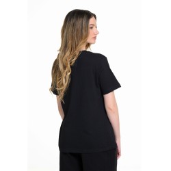 J07 Ss24 Γυναικεία Κοντομάνικη Μπλούζα T Shirt Single Jersey S25/44000J