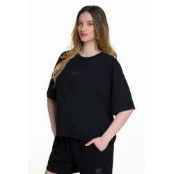 J07 Ss24 Γυναικεία Κοντομάνικη Μπλούζα Loose T Shirt Single Jersey S25/65550J