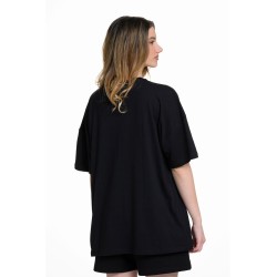 J07 Ss24 Γυναικεία Κοντομάνικη Μπλούζα Loose T Shirt Single Jersey S25/65550J