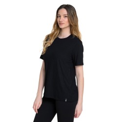 J07 Ss24 Γυναικεία Κοντομάνικη Μπλούζα T Shirt Rib Viscose S25/66412J
