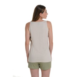 J07 Ss24 Γυναικεία Αμάνικη Μπλούζα Tank Top Single Jersey S25/65604J