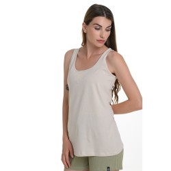 J07 Ss24 Γυναικεία Αμάνικη Μπλούζα Tank Top Single Jersey S25/65604J