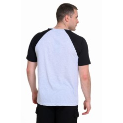 J07 Ss24 Ανδρική Κοντομάνικη Μπλούζα T-Shirt Reglan Single Jersey S25/54009J