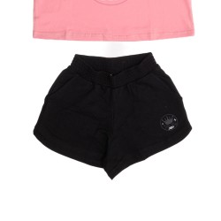 J07 Ss24 Girls Set Crop Top & Shorts Sin.Jersey & Bf S25/14410J