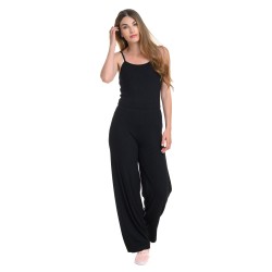 J07 Ss24 Γυναικεία Ολόσωμη Φόρμα Strappy Open Hem Jumpsuit Rib Viscose S25/66432J
