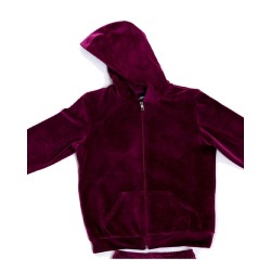 J07 Fw24 Set High Hoodie Jacket Velour G26/64230J