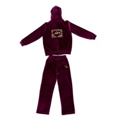 J07 Fw24 Set High Hoodie Jacket Velour G26/64230J