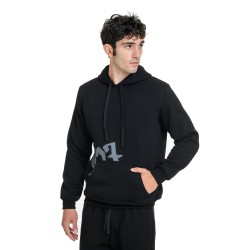 J07 Fw24 Ανδρικό Φούτερ Με Κουκούλα Hoodie Fleece One Print M26/74025J1