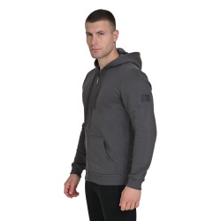 J07 Fw24 Ανδρική Ζακέτα Με Κουκούλα Jacket Hoodie Fleece M26/74040J