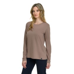 J07 Fw24 Γυναικεία Μακρυμάνικη Μπλούζα T Shirt Long Sleeve Single Jersey W26/64000J