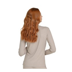 J07 Fw24 T Shirt Long Sleeve "Rib Viscose" W26/67100J