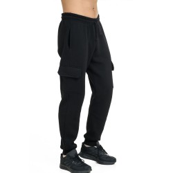 J07 Fw24 Ανδρικό Υφασμάτινο Cargo Cargo Cuffed Pants Fleece M26/74116J