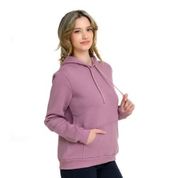 J07 Fw24 Γυναικείο Φούτερ Με Κουκούλα Hoodie Fleece W26/64008J