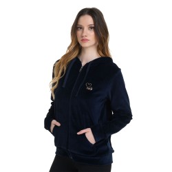 J07 Fw24 Jacket Hoodie Velour W26/64250J