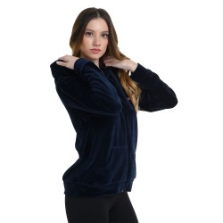 J07 Fw24 Jacket Hoodie Velour W26/64250J