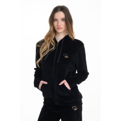 J07 Fw24 Jacket Hoodie Velour W26/64250J