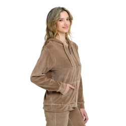 J07 Fw24 Jacket Hoodie Velour W26/64250J