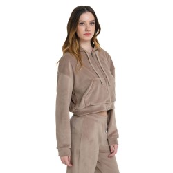 J07 Fw24 Hoodie Crop Jacket Velour W26/64246J