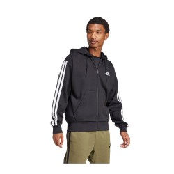 adidas Ανδρική Ζακέτα Με Κουκούλα Fw24 M 3S Fl Fz Hd Jd1870