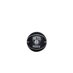 Wilson Λαστιχένιο Μπαλάκι Nba Dribbler Bskt Bro Nets Wtb1100Pdqbro