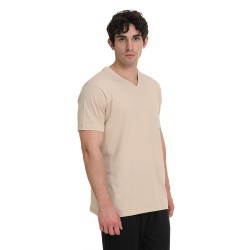 J07 Ss25 Ανδρική Κοντομάνικη Μπλούζα T Shirt Single Jersey ''V'' S26/54008J