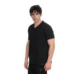 J07 Ss25 Ανδρική Κοντομάνικη Μπλούζα T Shirt Single Jersey ''V'' S26/54008J