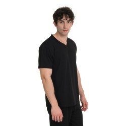 J07 Ss25 Ανδρική Κοντομάνικη Μπλούζα T Shirt Single Jersey ''V'' S26/54008J