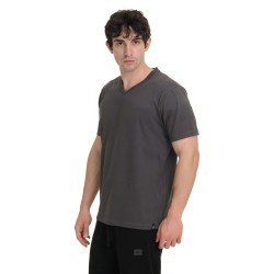 J07 Ss25 Ανδρική Κοντομάνικη Μπλούζα T Shirt Single Jersey ''V'' S26/54008J
