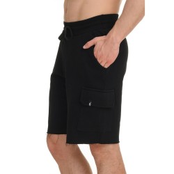 J07 Ss25 Bermuda Cargo Raw Edges Frenchterry S26/54089J