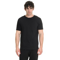 J07 Ss25 Ανδρική Κοντομάνικη Μπλούζα T-Shirt Raw Neck/Sleeves Single Jersey S26/54679J