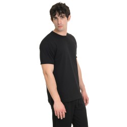J07 Ss25 Ανδρική Κοντομάνικη Μπλούζα T-Shirt Raw Neck/Sleeves Single Jersey S26/54679J