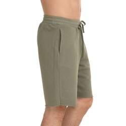 J07 Ss25 Ανδρική Αθλητική Βερμούδα Bermuda Raw Edges Frenchterry S26/54680J