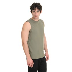 J07 Ss25 Ανδρική Αμάνικη Μπλούζα Sleeveless Vest Single Jersey S26/55203J