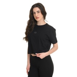 J07 Ss25 Γυναικεία Κοντομάνικη Μπλούζα Crop Top S.Jersey S26/44016J
