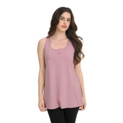 J07 Ss25 Γυναικεία Αμάνικη Μπλούζα Tank Top Long "A" Single Jersey S26/65404J
