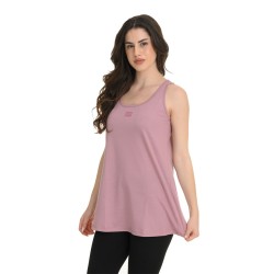 J07 Ss25 Γυναικεία Αμάνικη Μπλούζα Tank Top Long "A" Single Jersey S26/65404J
