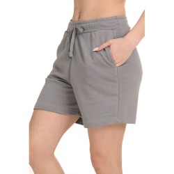 J07 Ss25 Γυναικεία Αθλητική Βερμούδα Loose Bermuda French Terry S26/65562J